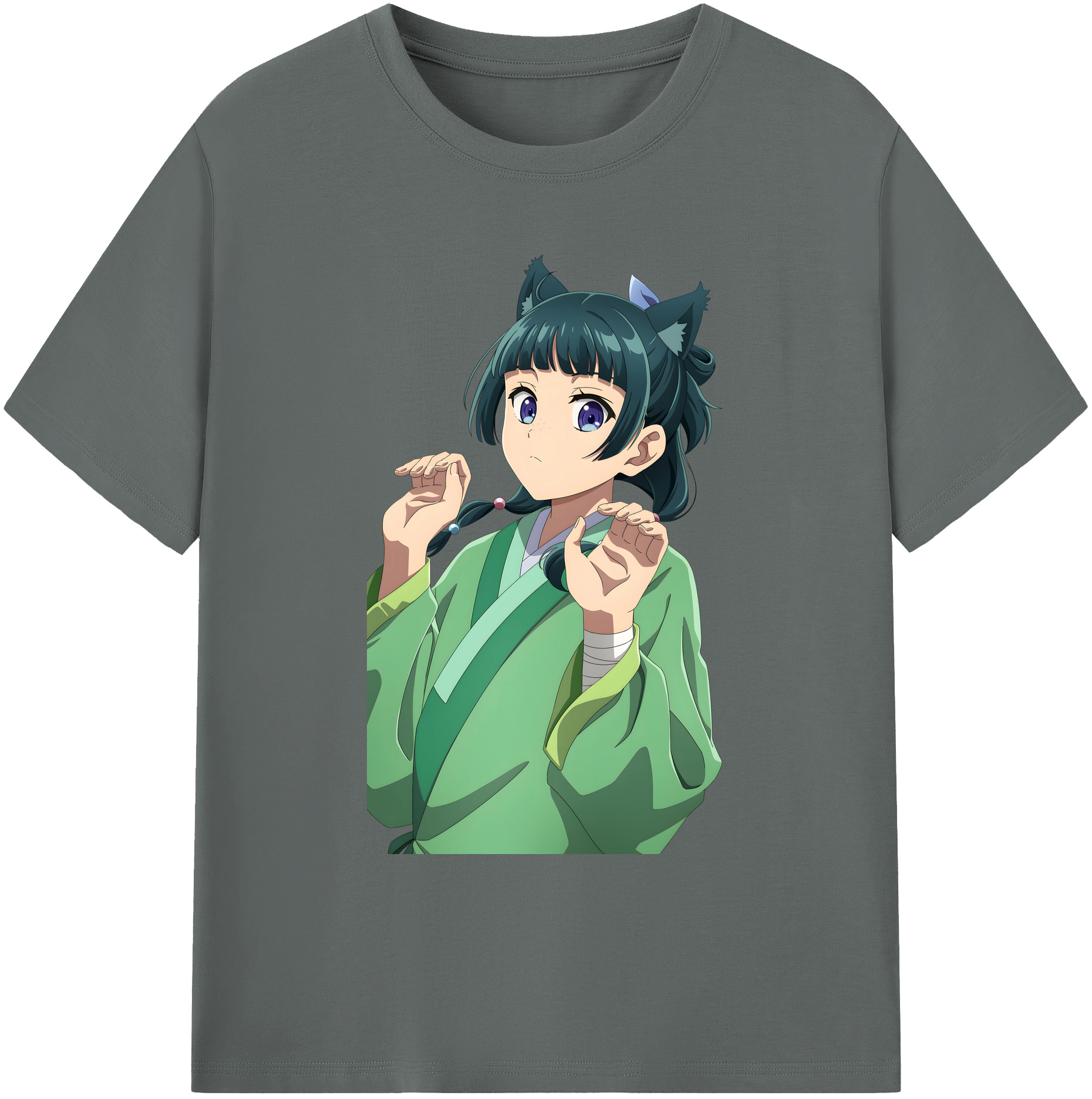 （画像用） 薬屋のひとりごと The Apothecary Diaries 綿100％ メンズ半袖Tシャツ｜肌触りやわらか＆通気性